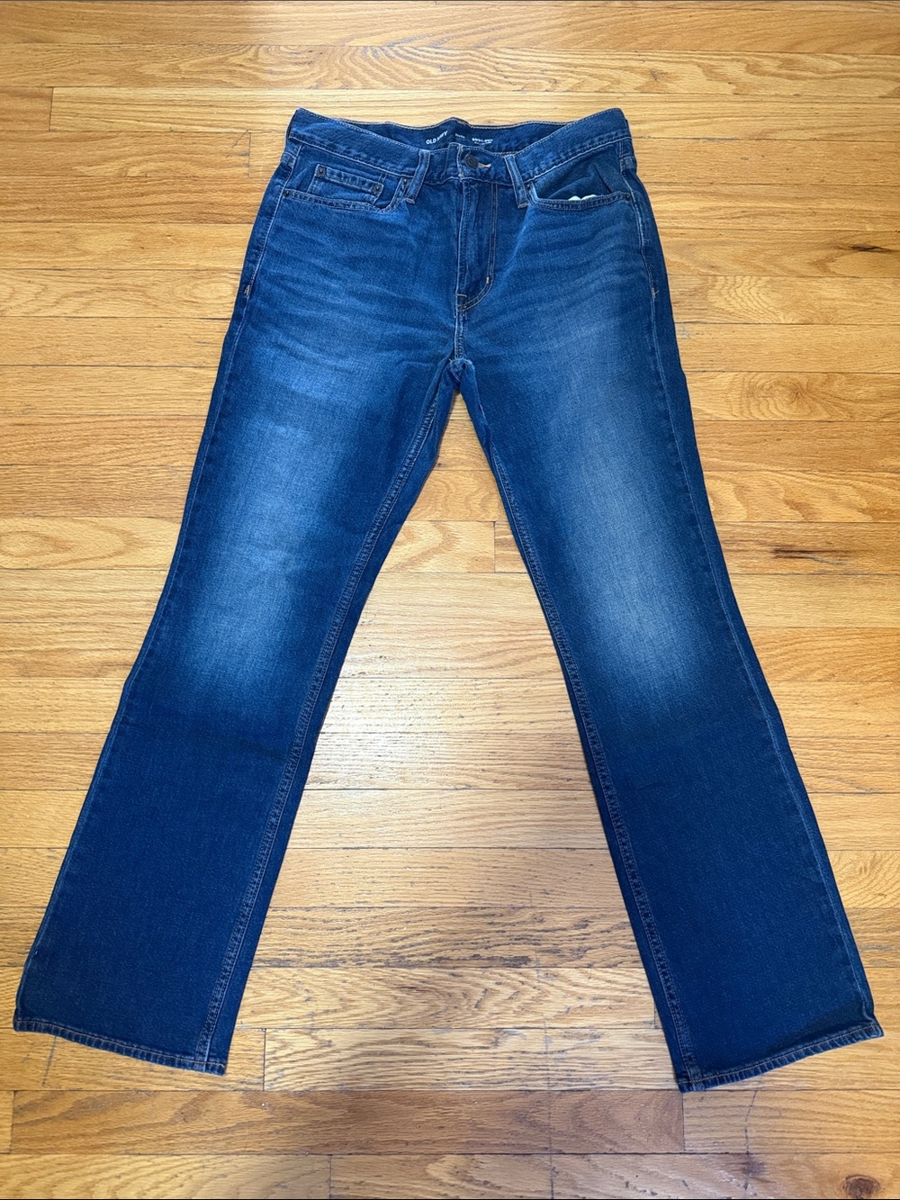 Old Navy Boot-Cut Dark Blue Jeans